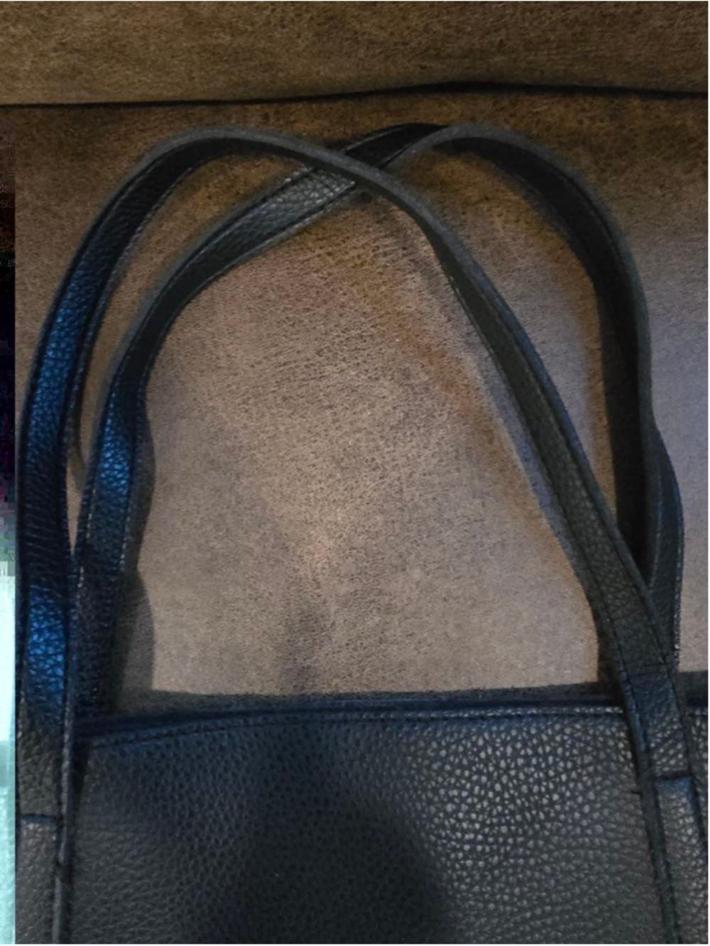 Women's Vince Camuto Black And Gray Luck Tote Bag One Size - Picture 4 of 5